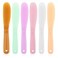6Pcs Large Makeup Scoops Spatulas Plastic Cosmetic Spatula Face Mask Spoon Stick Applicator Beauty Spa Facial Skin Care Tools for DIY Cream Lotions Moisturizers Mixing and Sampling