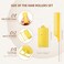 Syhood 48 Pcs Foam Sponge Hair Rollers Soft Sleeping Curlers Flexible Sponge Curler and Rat Tail Comb for Women Hairdressing Styling(Yellow,1.18 inch)