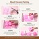 Syhood 48 Pcs Foam Sponge Hair Rollers Soft Sleeping Curlers Flexible Sponge Curler and Rat Tail Comb for Women Hairdressing Styling(Yellow,1.18 inch)