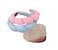 Spa Headband For Washing Face, Towel Fleece Makeup Headband, Skincare Headbands With Sponge Filling, Soft And Absorbent Headband For Women's Beauty And Skin Care-pink