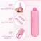 14 Pcs Foam Hair Rollers Sponge Hair Rollers for Women 2.75 In Hair Rollers to Sleep In Foam Curlers Soft Hair Rollers Heatless Curlers for Fine Thin Hair Sponge Rollers for Women's Hair,Pink