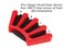 AKOAK 2 Pieces of Hair Braiding, DIY French Hair Braiding, Homemade Sponge Hair Styling Tool, Easy and Fast, Designed for Ladies/Girls