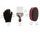 Hair Twist Sponge Set, Twist Hair Sponge Brush Metal Hair Pick Comb Curling Sponge Glove Hair Sponges for Black Men Women