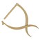 Eyebrow Stencil Microblading Ruler Stainless Steel 3 Point Positioning Golden Ratio Symmetrical Measuring Tool Eyebrow Ruler (Gold)