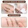 2025 New 2PCS 3D Magic Microblading Eyebrow Pencil, 4 Head Split Waterproof Long lasting Wild Eyebrow Pencil,Upgrade Fine Stroke Eyebrow Pen Makeup Eyebrow Pencil Stay on All Day (Dark Brown)