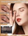 Eyebrow Powder Kit-Waterproof Two Colors Brow Powder Tinted Palette Long Lasting Up to 16H, Brown/Dark Brown Brow Filler Defined&amp;Sculpt Natural Eyebrow Makeup for Sparse Brow with Brow Brush &amp;Razor-03