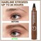 5Pcs Suake Eyebrow Pencil Set with Eyelash Brush and Eyebrow Template,4 Tip Microblade Eyebrow Pen,Waterproof and Smudge-Proof,Creates Natural Looking Brows Effortlessly and Stays on All Day