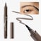 Long-lasting, Waterproof, Eyebrow Tattoo Pen, Creates Natural Looking Brows, Eyebrow Definer Tint, Super Soft Brow Pen, Liquid Eyebrow   PASSIONCAT 2X Eyebrow Tint Pen (No.1 Dark Brown)