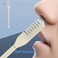 2024 New Double Sided Nose Hair Knife, 2-in-1 Nasal Hair Cutter, Nostril Hair Remover Tool, Portable Manual 360&deg; Rotating Nose Hair Trimmer with Ear Picker for Women Men (5Pcs)
