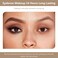 3pcs Suake Eyebrow Contouring Pen, SUAKE Eyebrow Pen, Suake Magical Precise Waterproof Brow Pen, Easy To Shape, Waterproof and Smudge-Proof Creates Natural(Natural black/dark brown/Light Brown)