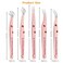 Lash Extension Tweezers Set, 5 Pcs Eyelash Tweezer, Precision Lash Tweezers for 2D-6D Volume &amp; Individual False Lashes Extensions