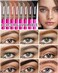 Waterproof Tinted Brow Gel Kit-Rich Auburn Thickening Eyebrow Mascara Gel &amp; Clear Setting Brow Glue,Brow Lift Fast Sculpt,Long Lasting Eye Makeup for Women,Light Medium Dark Brown With Tool-Set04