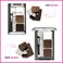 wet n wild Ultimate Eyebrow Makeup Kit, Long-Lasting Matte Brow Powder, Tweezers, Wax &amp; Brush, Built-In Mirror, Purse-Friendly Compact - Dark Brown(Pack of 2)