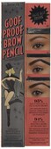 Benefit Goof Proof Brow Pencil - # 5 (Deep) 0.34g/0.01oz (Pack of 2)