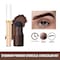 Eyebrow Stencil Kit, Professional Waterproof Brow Powder Stamp，One Step Brow Powder Stamp Makeup with 12 Reusable Eyebrow Stencils＆1 liquid concealer03#(Dark brow)