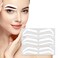Disposable Eyebrow Stencils Shape Tape Eyebrow Tattoo Auxiliary Sticker Adjustable Airbrush Brow Shaping Mapping Templates PMU Air Brush Guide Tape for Tinting Makeup (Each Bag 12 Pairs) (12 Pairs)