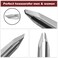 Eyebrow Tweezers for Women Facial Hair, Precision Stainless Steel Slant Tweezers, Sharp Eyebrow Plucker for Remove Hair and Blackhead, With Travel Case