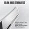 Professional Tweezers - Slant, Durable Lightweight German Stainless Steel, Ultra Precision Tweezers for Eyebrows, Facial Hair, Chin, and Ingrown Hair Removal - Gift (Matte Black)
