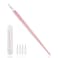 Acne Blackhead Blemish Remover Tools black head comedone extractor Pimple Popper extraction tools for estheticians (Pink)
