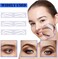 24Pairs Eyebrow Stencil Stickers Disposable, Adhesive Eye Brow Stencils for Women, 3Shapes Eyebrow Shaping Tape Strips, Airbrush Eyebrow Stencils Mapping Guides Brow Template for Tinting Makeup