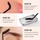 Soap Brows Kit,2Pcs/Set Eyebrow Freeze Styling Wax,Waterproof Long-lasting Eyebrows Enhancer Shaping Clear Tint Gel, Eye Brow Makeup Balm Pomade Cosmetics (2pc 04#)