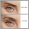 BLUE LOVE Two-Prong Eyebrow Pen - Waterproof Microblading Eyebrow Makeup for Women, Long-lasting Formula for Natural Strokes, All-Day Wear (Grey)