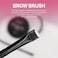 20g White Brow Mapping Paste Brow Contour Paste Brow Lip Shape Position Tool,2pcs Eyebrow Brush Set, Mapping Tool for Sketching Contouring the Eyebrow and Lip
