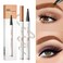 Q707 4 Tipped Precise Brow Pen &ndash; Long-Lasting Waterproof Eyebrow Pencil for Natural, Defined Brows &ndash; Easy to Use, Suitable for All Skill Levels (2#Dark Coffee)