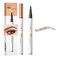 Q707 4 Tipped Precise Brow Pen &ndash; Long-Lasting Waterproof Eyebrow Pencil for Natural, Defined Brows &ndash; Easy to Use, Suitable for All Skill Levels (2#Dark Coffee)