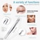 Universal Nose Hair Trimming Tweezers, Stainless Steel Eyebrow Trimmer, Friendly Round Tip, No Mirror Needed Easy Cut, for Noses, Sideburns, Brow, Body (1PC)