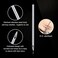 20G Body Piercing Needles,10pcs DJCIW Sterile Disposable Stainless Steel Needles for Ear, Nose, Navel, Nipple, Lip - Piercings
