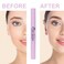 Eyebrow Wax - Brow Wax with Brush, Clear Waterproof Long Lasting Eyebrow Wax Pen for Feathered Fluffy Brow Shaping Styling Makeup Pencil