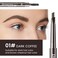 evpct Eyebrow Stamp Pencil Kit for Eyebrows, Makeup Brow Stamp Trio Kit with Waterproof Eyebrow Pencil, Eyeliner, Eyebrow Pomade, 10 Eyebrow Stencils and Dual-ended Eyebrow Brush, Kit-05# SOFT BROWN