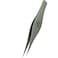 Ingrown Hair Tweezers by Zizzili Basics - Surgical Grade Stainless Steel Fine Pointed Tweezer - Precision Aligned Tips for Splinter, Eyebrow &amp; Facial Hair Removal - with Bonus Tip Guard &amp; Carry Pouch