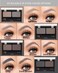 Eyebrow Powder Makeup Kit,2 Colors Waterproof Eye Brow Powder Makeup Palette Long-Lasting for Women,Brown Dark Brown Brow Fill&amp;Sculpt Natural Eyebrow Contour for Sparse Brow with Brow Brush &amp;Razor-03