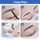 6 Pairs Eyebrow Tattoo Auxiliary Stickers, Disposable Adhesive Eyebrow Template Sticker Eyebrow Ruler Sticker Eye Makeup Aid Tools for Woman