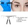 Eyebrow Ruler, Eyebrow Mapping, Brow Shaper, 3-Point Positioning Ruler Stainless Steel Eyebrow Ruler Makeup Ruler Eyebrow Measuring Ruler Lightweight Portable 3 Point Positions