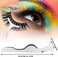 24 Pieces False Eyelashes Applicator Tool Stainless Steel Eyelash Extension Tweezers Remover Clip Tweezers Nipper Eyelash Auxiliary Clip for Women Makeup Application and Removal