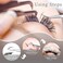 6-Pack Eyelash Extension Tweezers, Stainless Steel Straight Curved Tip Tweezers Single Eyelash False Eyelash Application Tools(Silver)