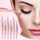 Mudder 6 Pcs Lash Tweezers Precision Eyelash Tweezers for Lash Extension, Straight and Curved Tip, Stainless Steel for False Volume Eyelash Application Tools(Rose Gold)