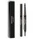 Men's 2-in-1 Eyebrow Brush &amp; Pencil - Shape, Define &amp; Fill In - Ultra-Thin, Long-Lasting Black - Vegan
