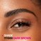 wet n wild Brow-Sessive Brow Pencil, Ultra-Precise Dual Ended Spoolie Brush for Perfect Buildable Blendable Shaping, Natural Lasting Shades for Every Brow, Cruelty-Free &amp; Vegan - Dark Brown(Packaged)