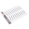 6D Eyebrow Sticker Professional Waterproof Eyebrow Transfer Sticker Eyebrow Makeup Tool for Women and Girls (Brown)(BROWN-08)
