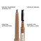 Eyebrow Pencil in Teardrop Tip with Spoolie Brush, Dual Ended Eyebrow Pen Natural Fills and Defines Brow Tint, Soft Brown
