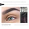 2 Pack Microblading Eyebrow Pencils for Women with Multiple Fork Tips, Waterproof Super Fast Eyebrow Dye Tint Makeup Pen for Natural Hair Like Brows, Never Dry Out and Last All Day (Charcoal Grey)