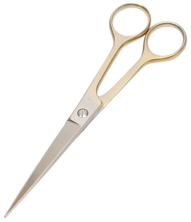 Gold Hair Cutting Scissors Professional Quality Trimming Scissors for Hair Cutting   Cosmetology Scissors Hair
