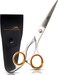 Professional Barber Shears - 6.5 Inch Premium Haircutting Scissors Stainless Steel Hairdressing Scissors for Men &amp; Women (Silver)