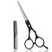 Fcysy Hair Cutting Scissors Hair Shears, 6 Inches Haircut Scissors Barber Shears Hair Dresser Scissors with Comb, Hair Scissors Bang Trimming Scissors Haircutting Kit for Beginners Women Men Dogs