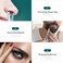 4 Pack Curved and Rounded Facial Hair Scissors Set Black and Sliver for Men Women - Mustache, Nose, Beard, Eyebrows, Eyelashes and Ear Hair Cutting Scissors - Stainless Steel Trimming Scissors