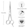 Fcysy Haircut Scissors - Professional Hair Stylist Kit with Comb Set for Men &amp; Women